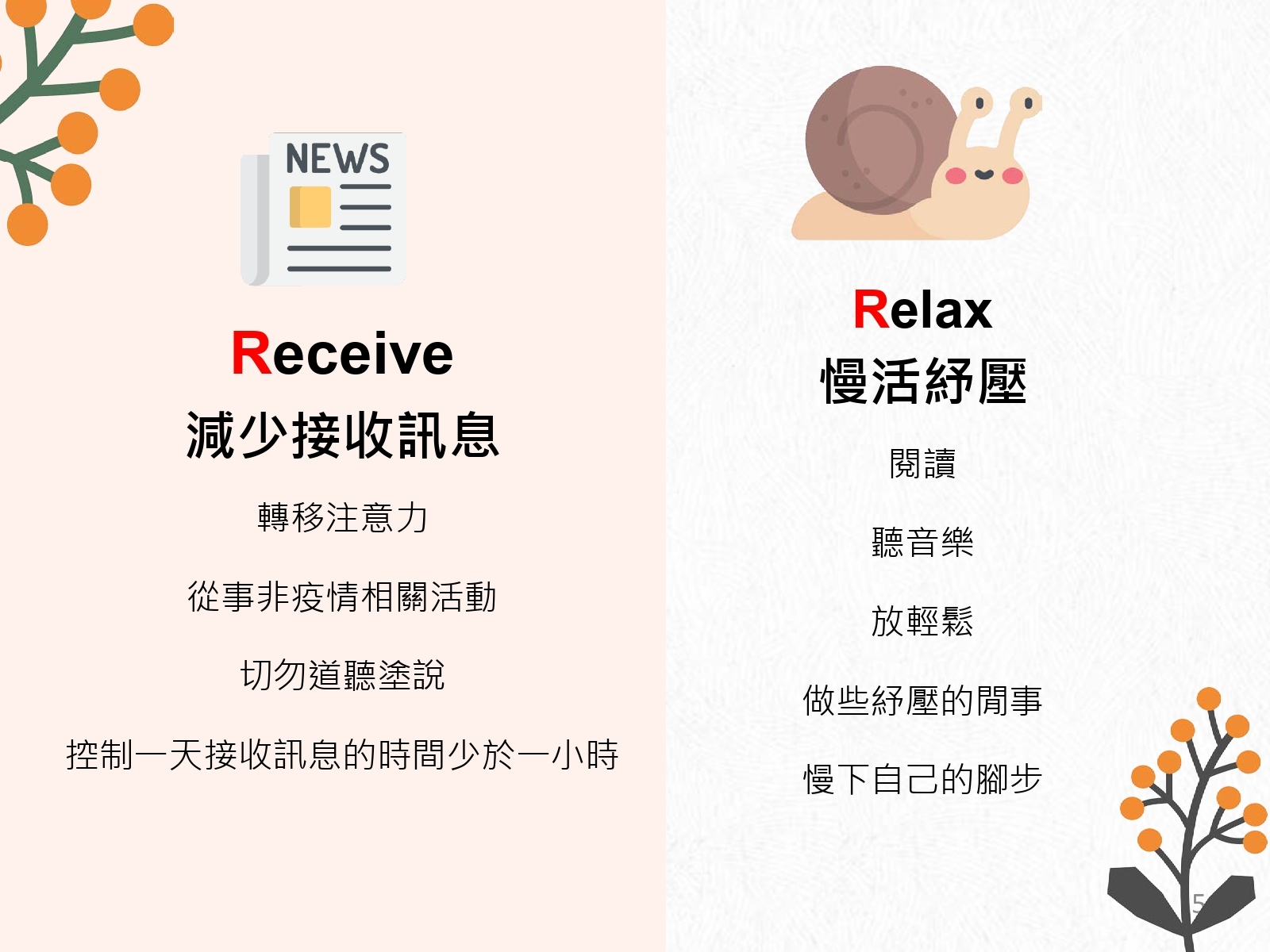 安心6R守則