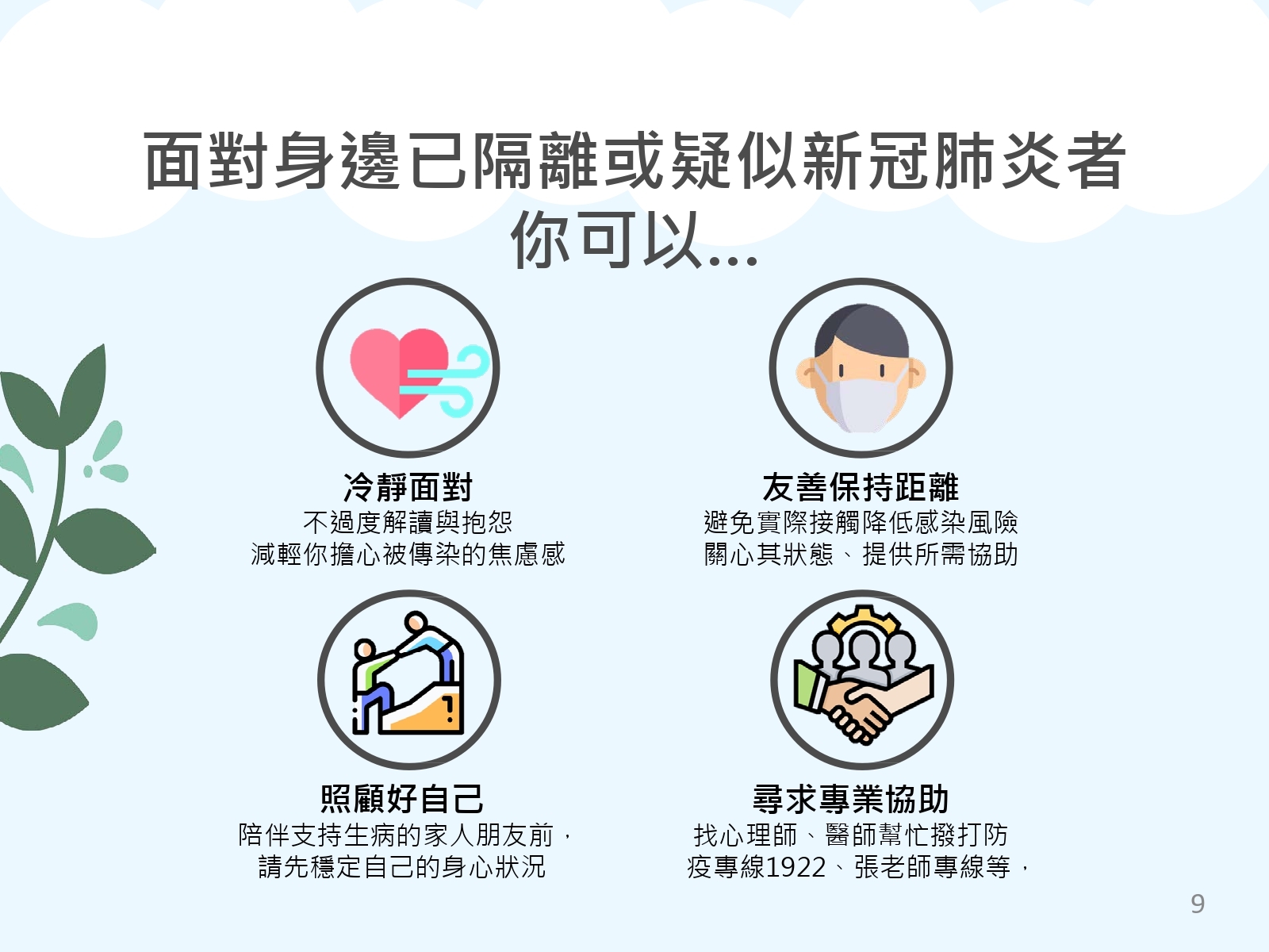 安心6R守則