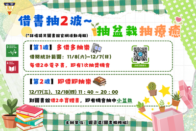 借書抽2波~抽盆栽、抽療癒圖片